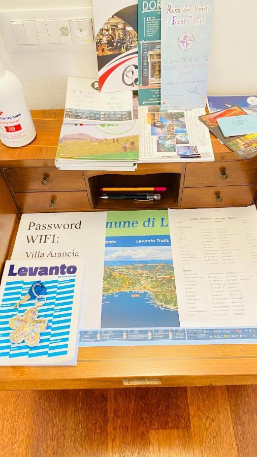 Villa Arancia Quiet, Central, Parking And Air Conditioning Levanto Bagian luar foto